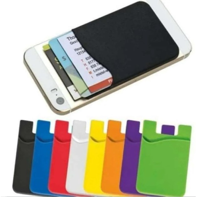 Dompet Kartu Smartphone Slot Sticky Card Phone Holder HP Tempel ATM