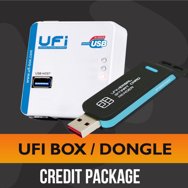 CREDIT UFI BOX KREDIT REFILL UFI DONGLE