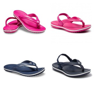 CROCS SALE CROCBAND STRAP FLIP NAVY PINK Sandal  Jepit  Anak  