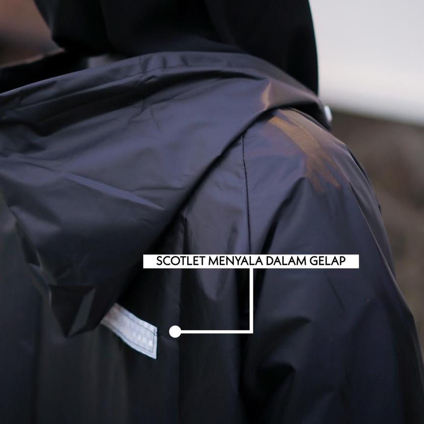 Skip Aja☄️ Jas Hujan Raincoat Mantol Mantel Pria Wanita Dewasa Jaz Hujan Jass Ujan Unisex Setelan St