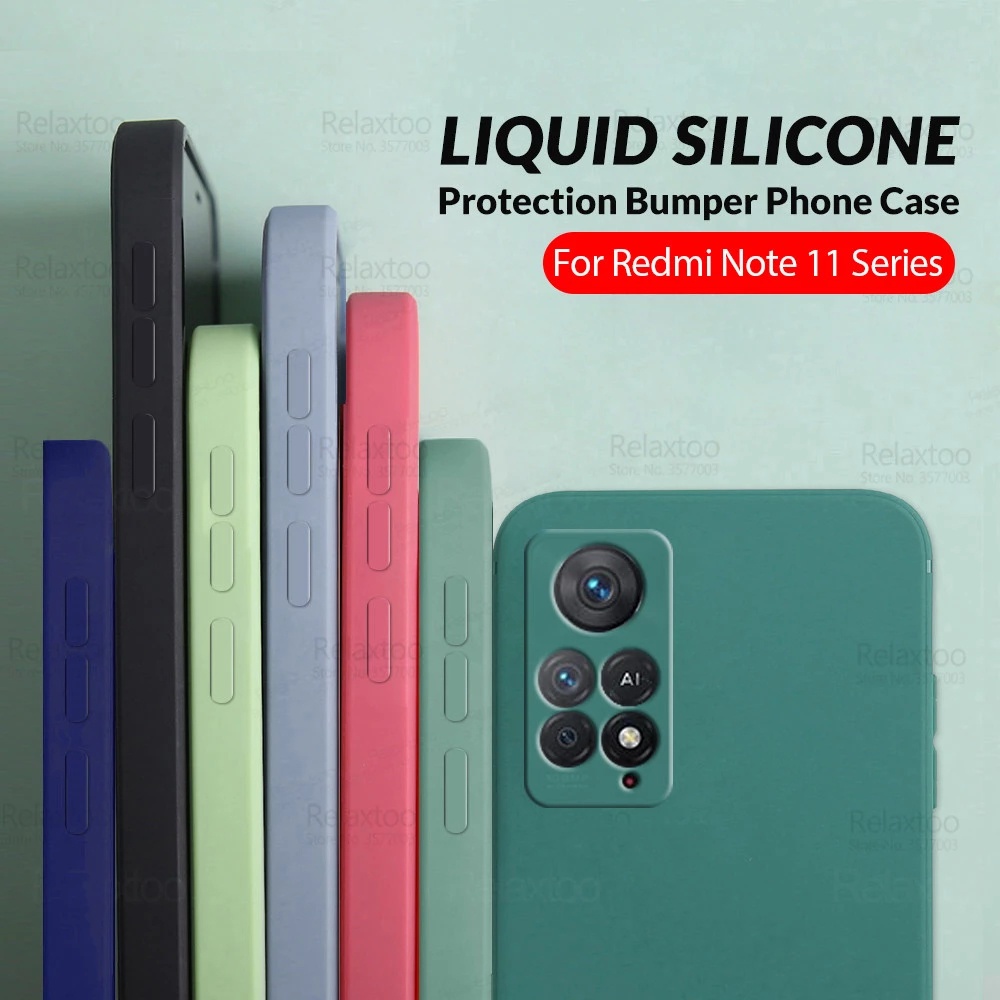 Soft Case Xiaomi Mi 11T / Pro, Redmi Note 11 + Redmi Note 11 Pro / Redmi Note 11 Pro 5G Liquid Silikon Slim Skin Candy Macaron Bludru