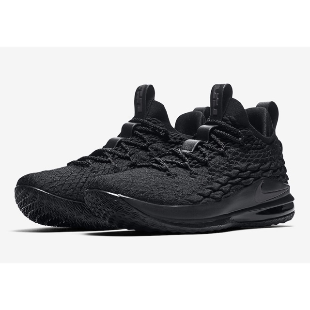 black lebron 15 low