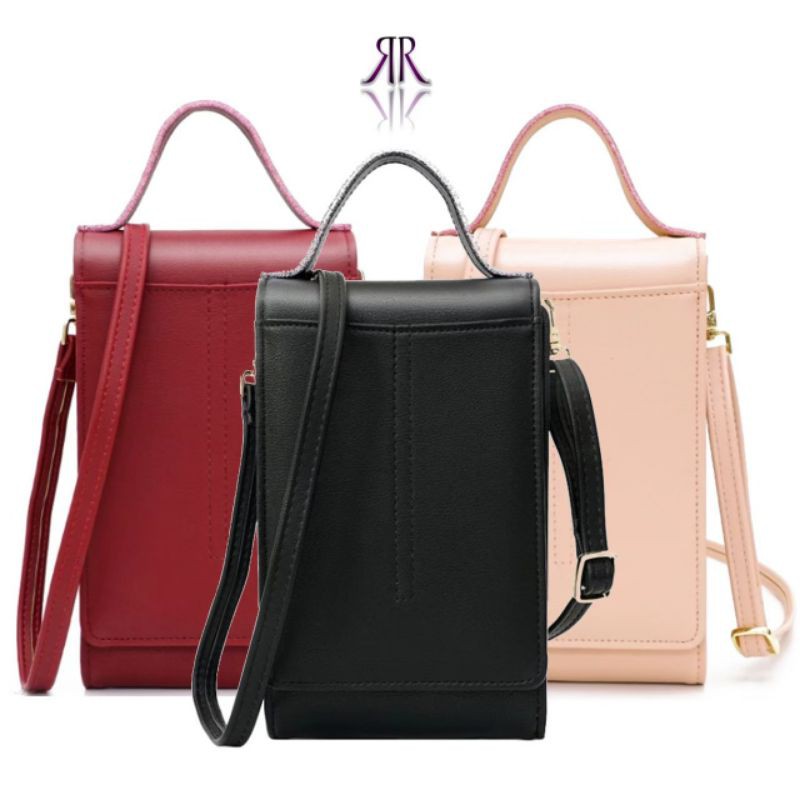Tas Selempang Mini Fashion 2020 untuk Wanita Dompet Wanita Kecil Kulit Buatan Dompet Kartu Koin