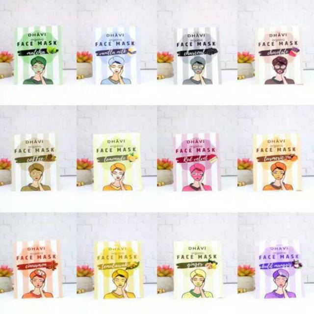 15 GRAM FACE MASK ORGANIC / MASKER WAJAH