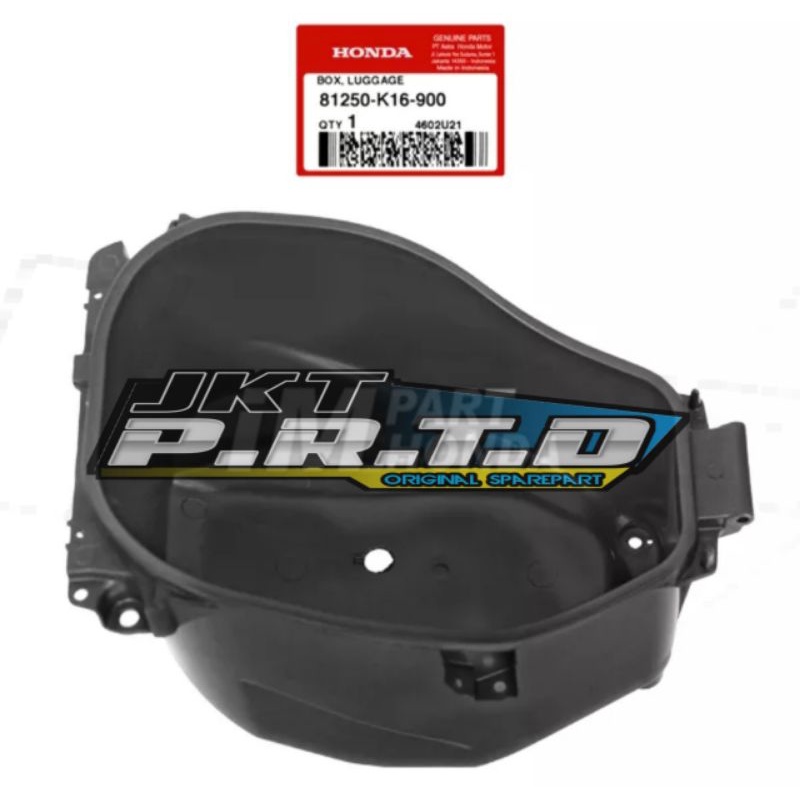 81250-K16-900 Box Luggage Box Bagasi Bawah Jok Honda Scoopy Fi 2012 2013 2014 2015 2016 K16 Original