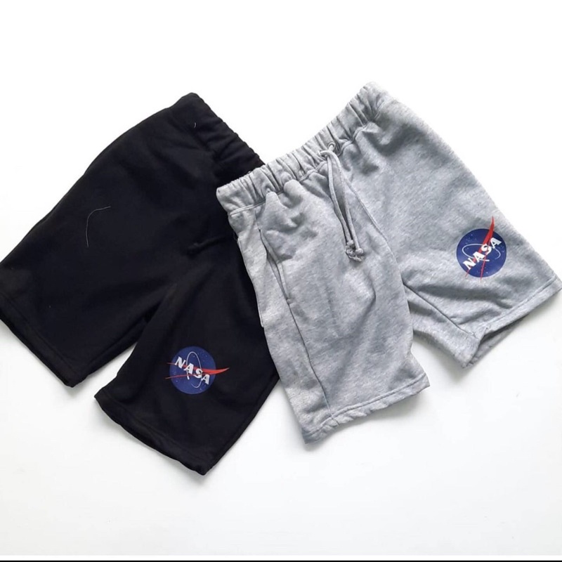 celana shortpants hnm h&m original divided NASA celana nasa celana katun cewek cowok pria unisex