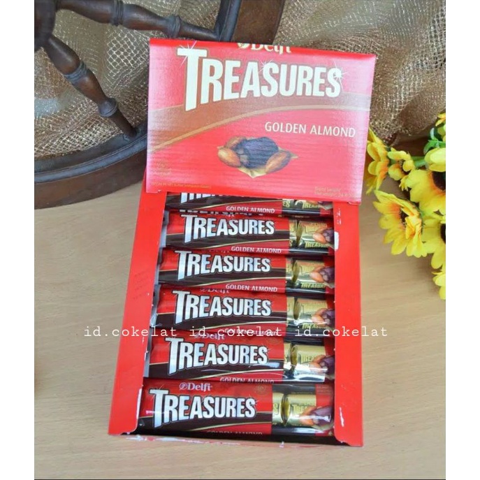 

COKLAT DELFI TREASURES BOX ISI 96PC - 1 BOX