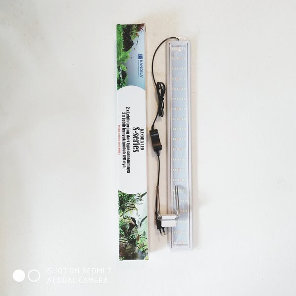 Lampu Kandila S600 S-600 24W LED Aquarium Aquascape 60-70 cm 60cm 70cm