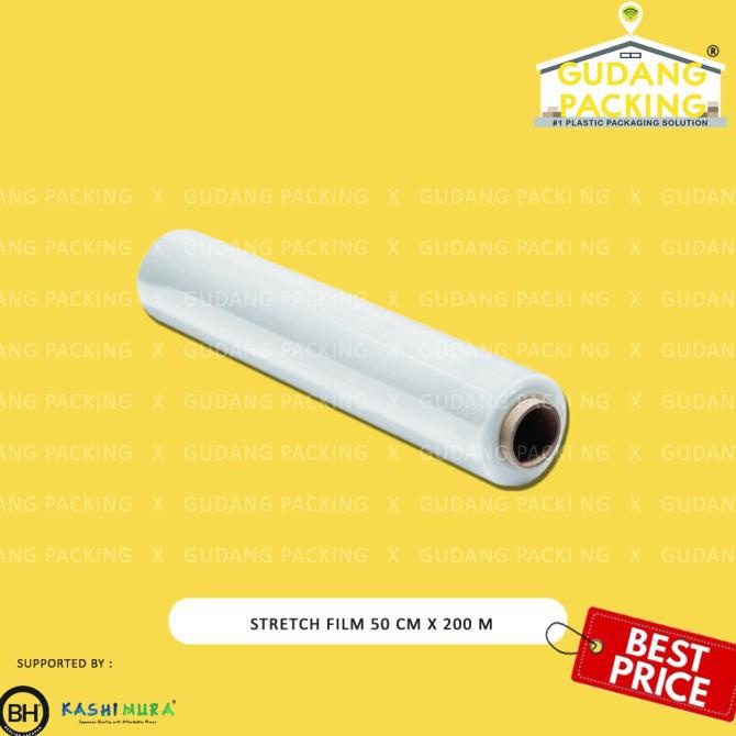 SEDIA Stretch Film / Wrapping 50 cm x 200 m - Rol, 50 cm x 200 m