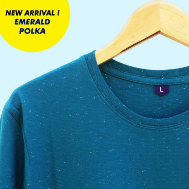  Kaos  polos  emerald polka Shopee  Indonesia