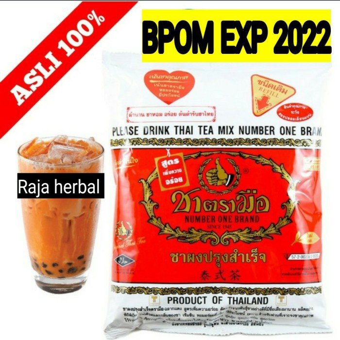 

Unik THAI TEA BPOM 400gr KHUSUS GOJEK Murah