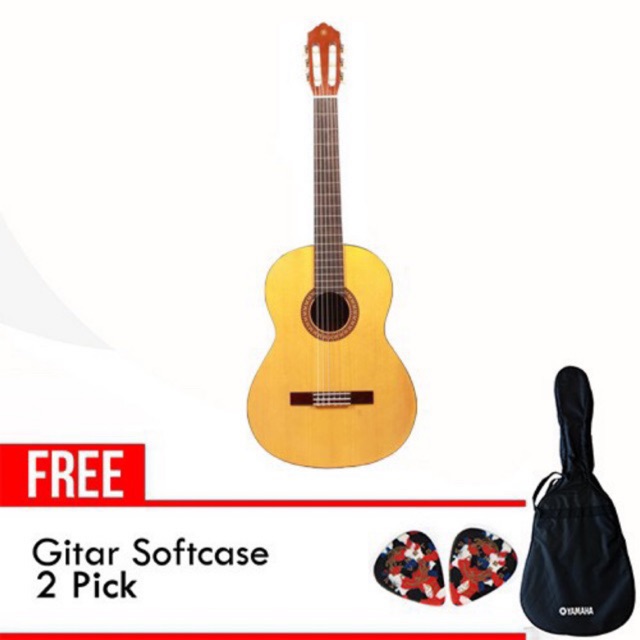 Gitar Guitar Yamaha Akustik Nilon C315+Tas+Pick Original