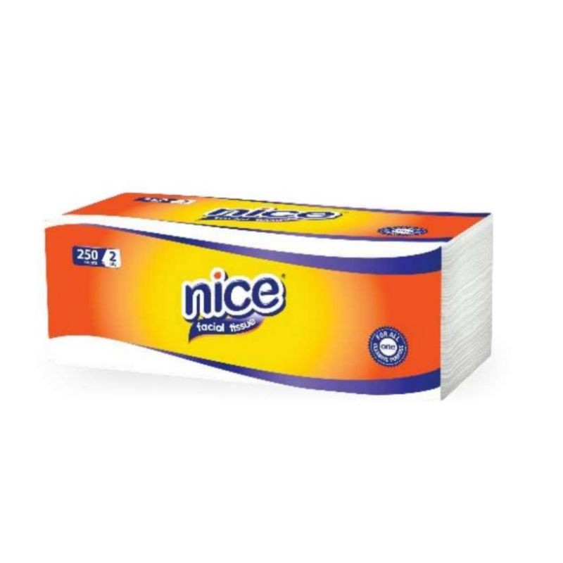 Nice Facial Tissue Soft Pack GT [250 Sheet/ 2 ply]