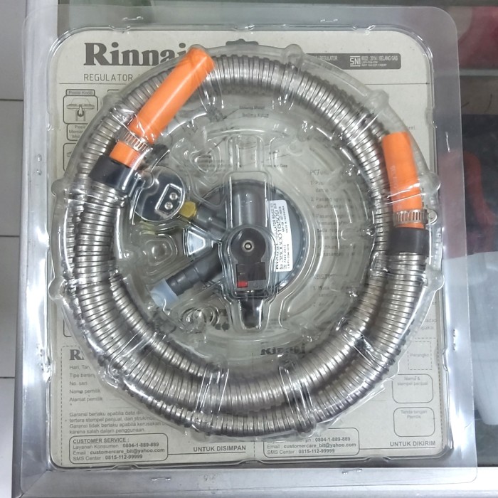 Regulator Gas Dan Selang LPG Rinnai RG 622 MS Best Quality