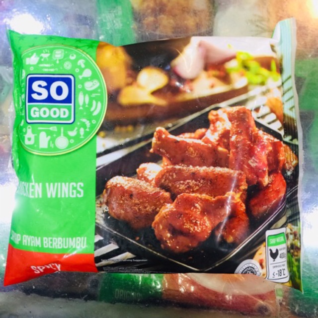

So good spicy wing 400gr