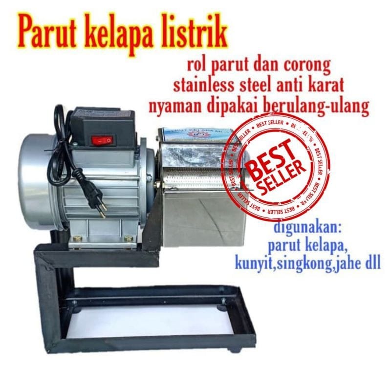 MESIN PARUT LISTRIK / SELEP KELAPA BY BULL STORE