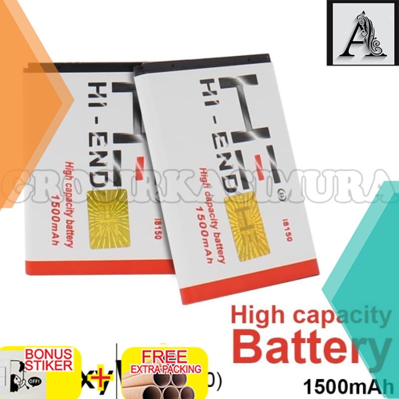 

Terlaris Baterai Android / BATERAI Samsung Galaxy i8150/ HI END Battery 1500MAh