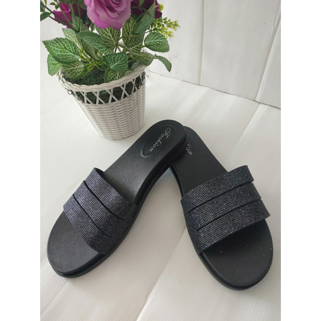 sogo Import SANDAL SELOP Sandal Wanita Murah Slip Casual Teplek Sandal Cewek Flat