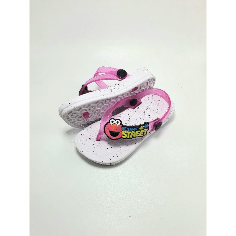 SANDAL JEPIT ANAK PEREMPUAN DULUX 330E ELMO TALI BELAKANG KARET