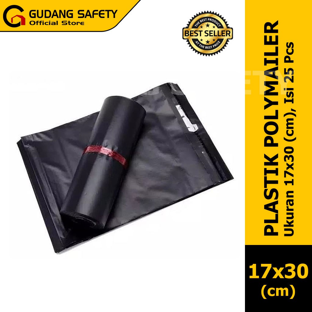

PLASTIK POLYMAILER 17 X 30 CM ISI 25 PCS