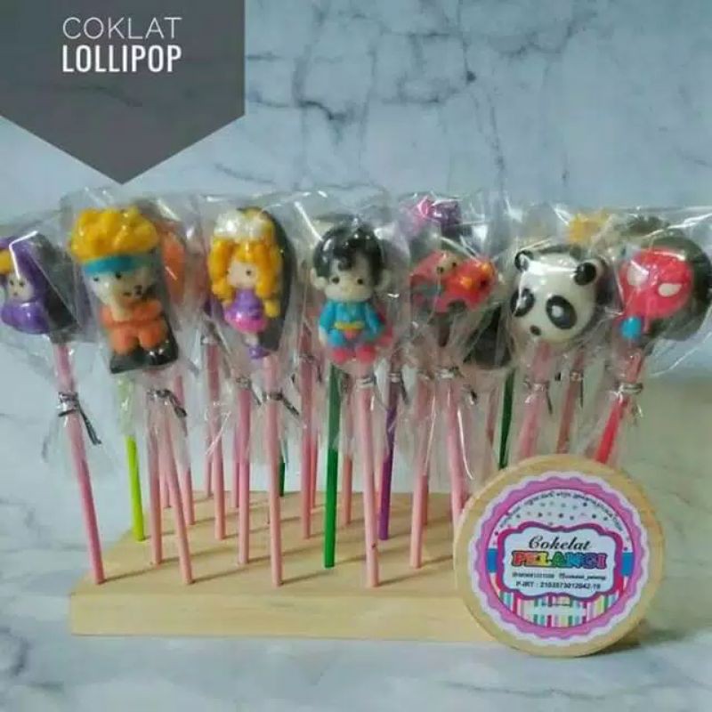 

(min 10) Grosir coklat lollipop souvenir,sweet dessert, marketday, bazar sekolah, goodiebag,hampers