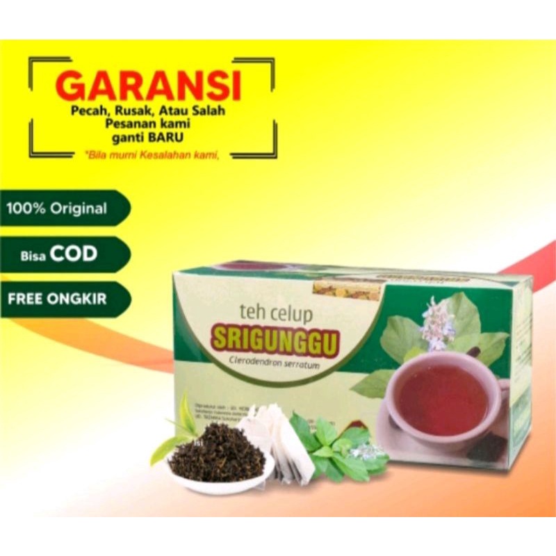 

TEH SRIGUNGGU ASLI TAZAKKA OBAT GURAH OBAT HERBAL GURAH OBAT BATUK OBAT HERBAL BATUK OBAT ASMA OBAT SESAK NAPAS ALAMI HALAL ISI 20 TEH CELUP