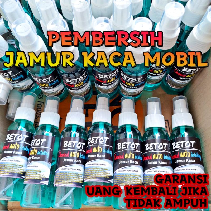 Pengkilap kaca mobil / pembersih jamur kaca mobil / obat jamur kaca betot