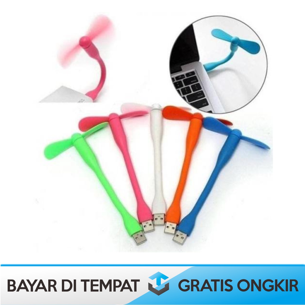 FAN HP KIPAS ANGIN MINI OTG COLOK MICRO USB SMARTPHONE PORTABLE MURAH