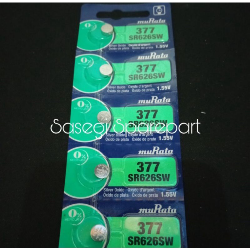 BATRE BATERAI BATRAI BATTERY MURATA SR626SW MURATA 626 MURATA 377