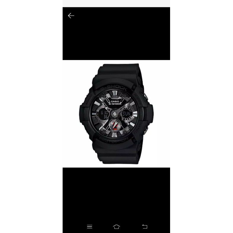 Pre loved G Shock GA 201 ADR