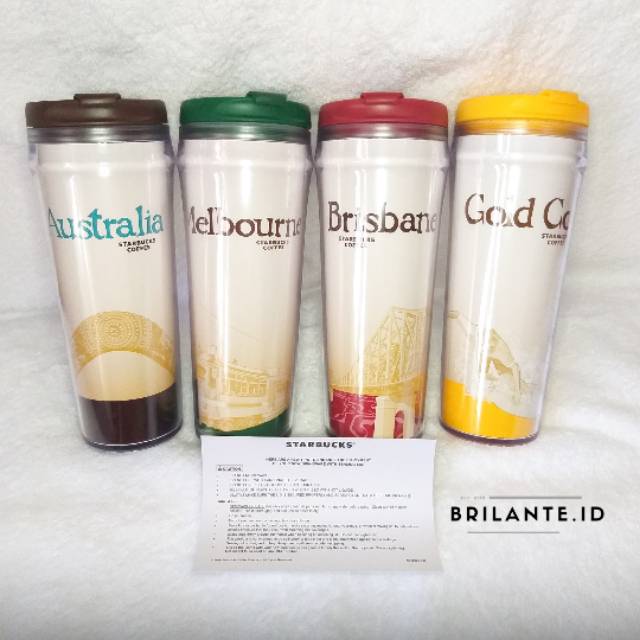 Jual TUMBLER STARBUCKS AUSTRALIA SERIES / TUMBLER STARBUCKS MELBOURNE