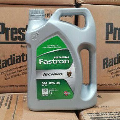 OLI MESIN MOBIL BENSIN PERTAMINA FASTRON TECHNO 10W-40 4 LITER