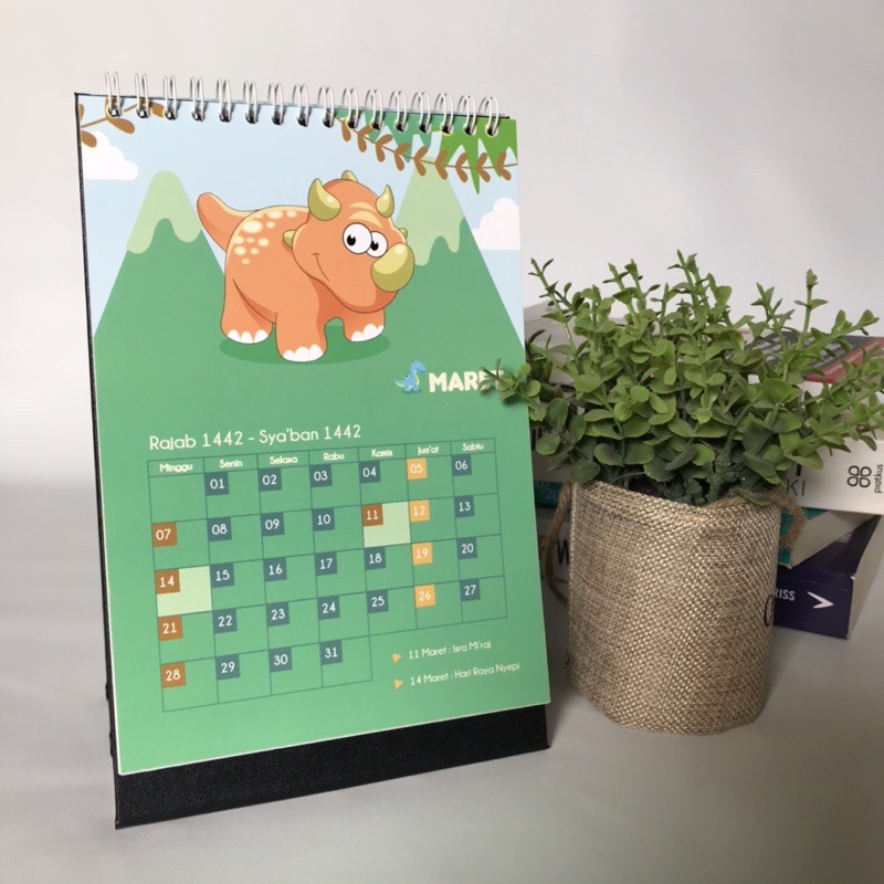 Jual KALENDER MEJA CUSTOM ANAK | Shopee Indonesia