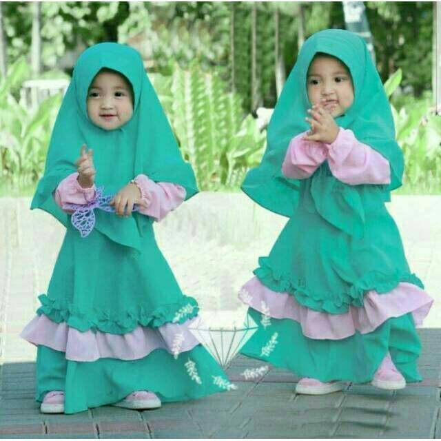 SYARI MILOVA KID, MOSCREPE, GAMIS HIJAB MUSLIM, MAXY DRESS