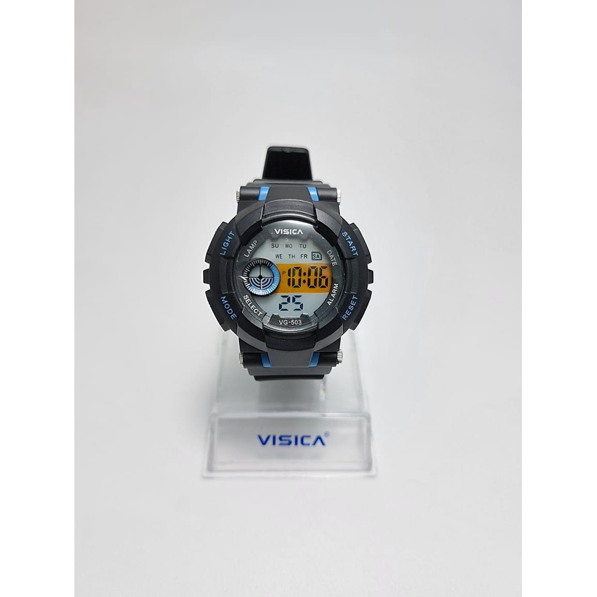 TERBARU! Jam Tangan Digital VISICA | Jam Tangan Anak Pria Wanita | Jam Tangan Rubber Bulat VG-503
