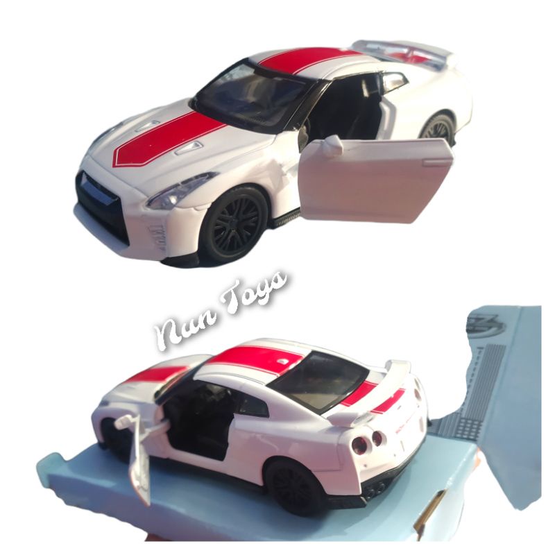 Diecast Mobil 2020 Nissan GTR-R R35 Merk Apolo