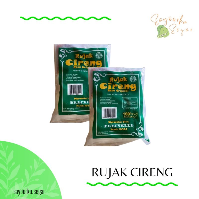 Rujak cireng brexcelle / cireng bumbu rujak