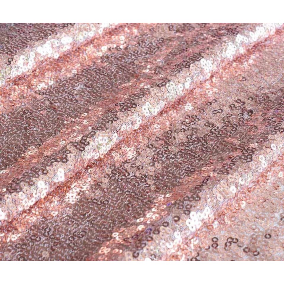 Kain sequin ROSE GOLD / background sequin / kain seribu payet / background foto video ala selebgram