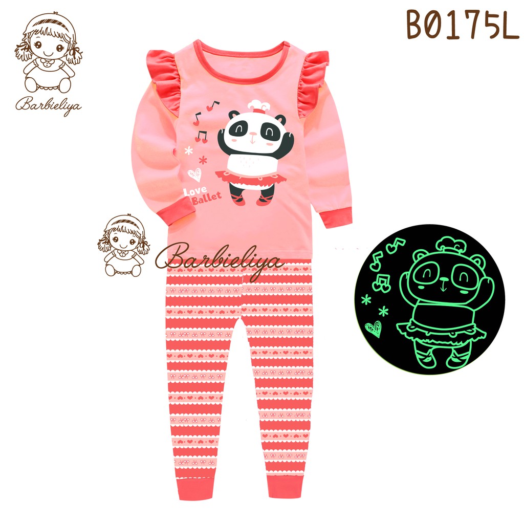 SETELAN/BAJU TIDUR/PIYAMA ANAK PEREMPUAN 2thn-7thn SKU0125