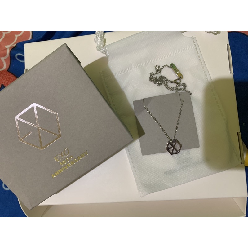 BOOKED NECKLACE ONLY Exo 10th anniversary (no Photocard)