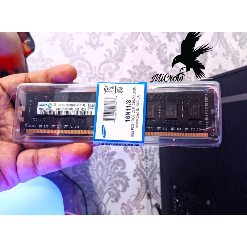 Ram Komputer pc 8gb DDR3 pc12800 Samsung