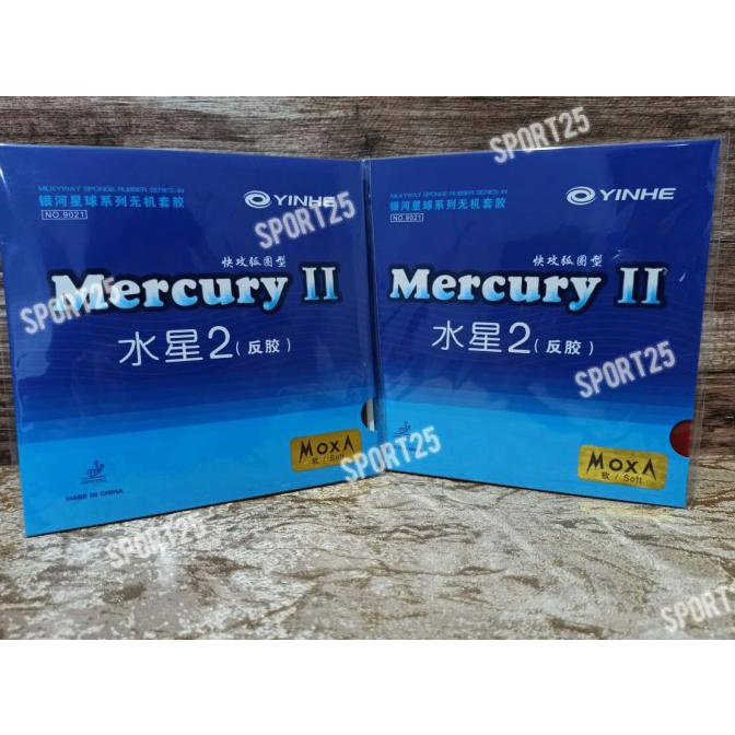 Jual Karet Bat / Bet Pingpong Yinhe Mercury 2 Original - Hitam
