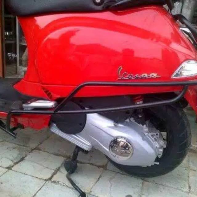 Crash Bar/Aksesoris Vespa Metik Modern/Lx/S 125 Iget/250/Lxv/Pelindung Body terbaru