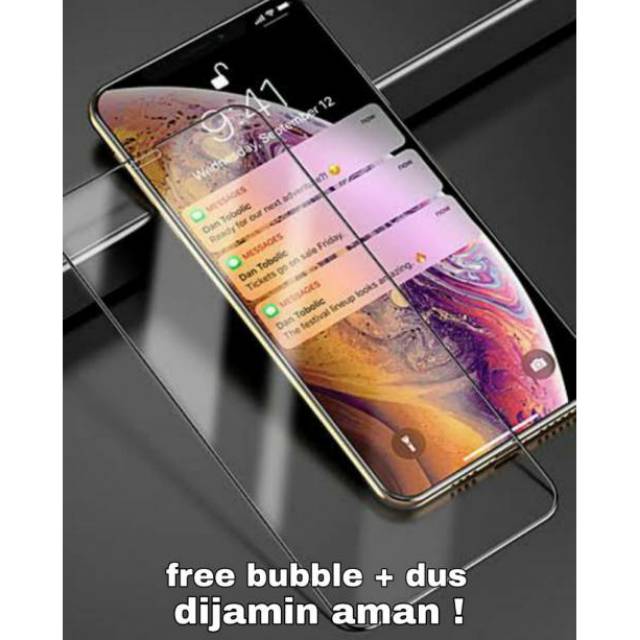 Matte Glass / Anti Minyak 5D Tempered Glass iPHONE 6/6+/7