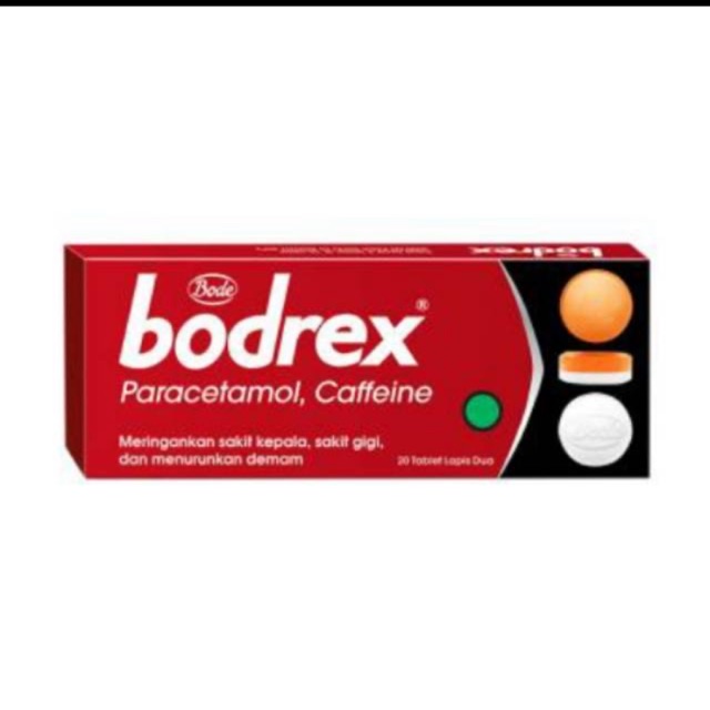 BODREX TABLET ISI 20 tablet / OBAT DEMAM / OBAT SAKIT ...