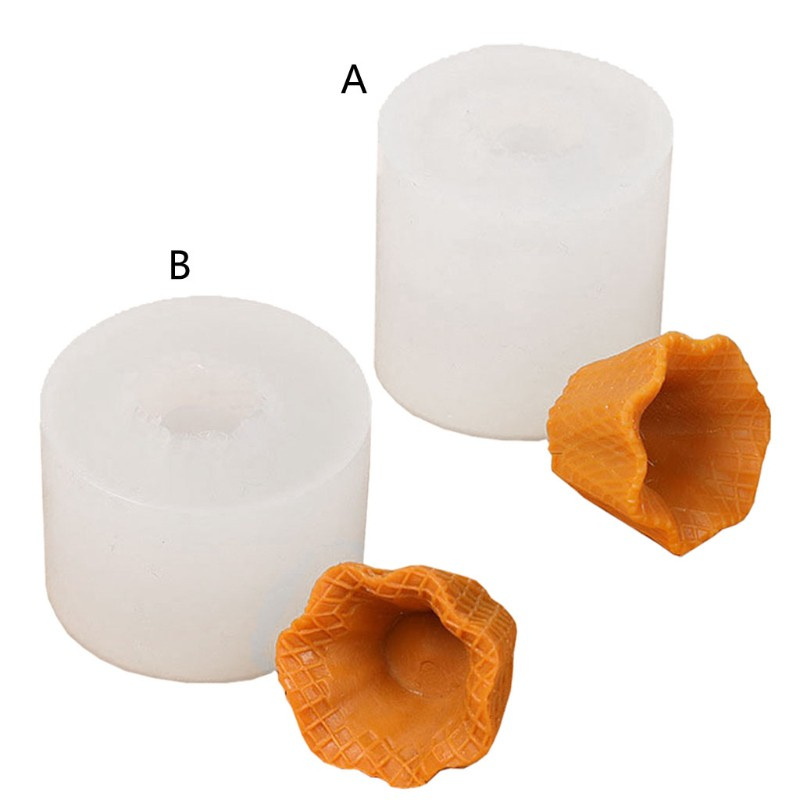 Glitter DIY Egg Cone Shape Cup Resin Molds Silicone Small Storage Jar Epoxy Resin Molds