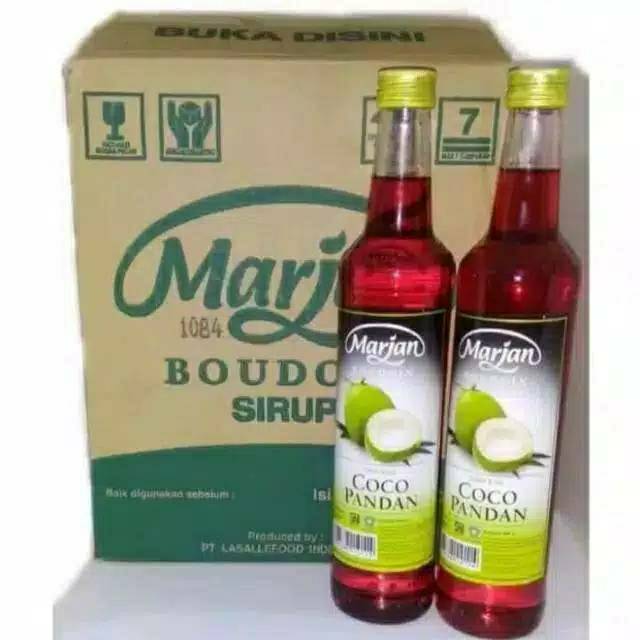 

Sirup Marjan Coco Pandan 460ml 1 Dus isi 12 / Marjan Syrup Coco Pandan CocoPandan 460ml-1 Dus isi 12