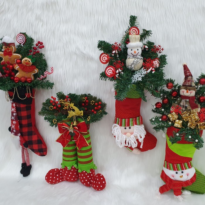 

Paket dekorasi hampers natal christmas parcel hadiah 7