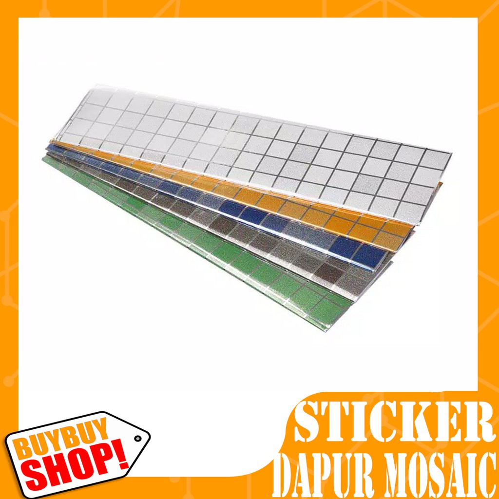  wallpaper  sticker dapur kamar  mandi anti air minyak dan 