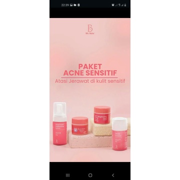 Bg skin paket acne sensitif bg skin paket glowing